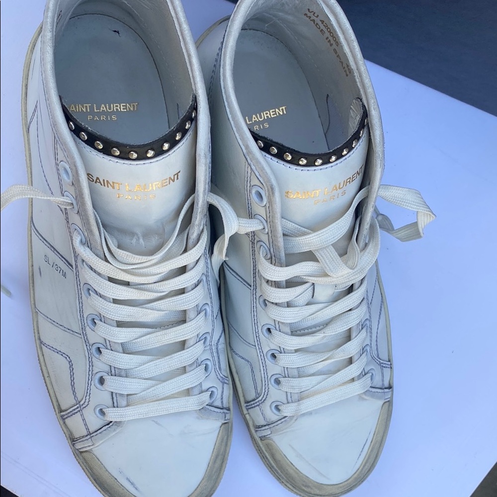 SAINT LAURENT High Top Sneakers - Picture 4 of 12